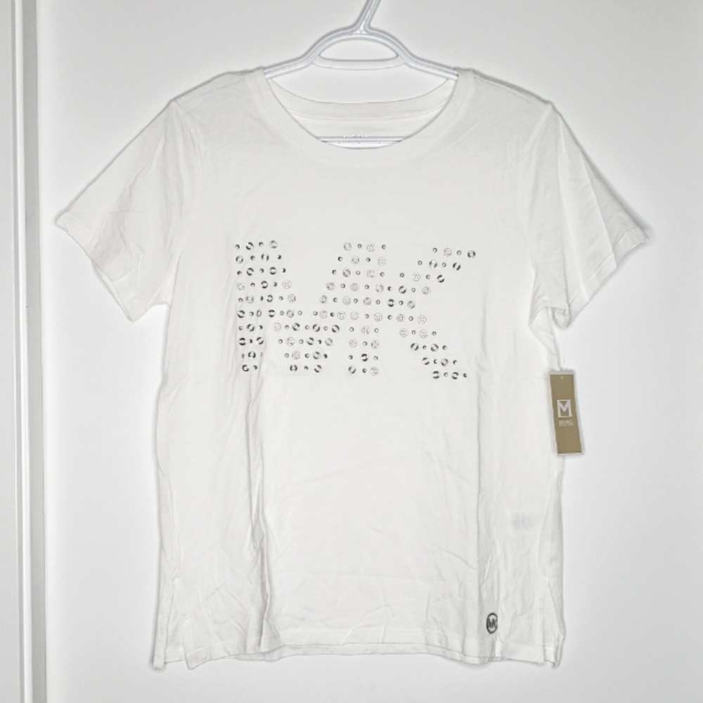 Michael Kors Studded Logo Tee